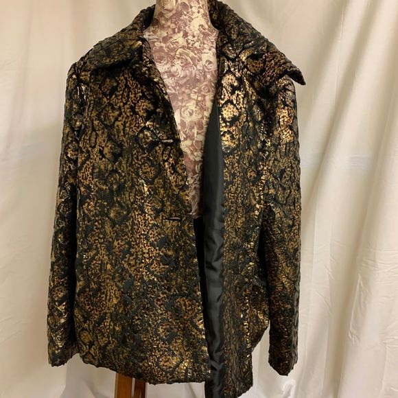 Erin London Womens 3X NWT Jacket Buttons Style - Picture 2 of 7